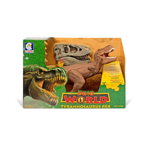 Dino world tyranosaurus rex4 x caja cotiplas