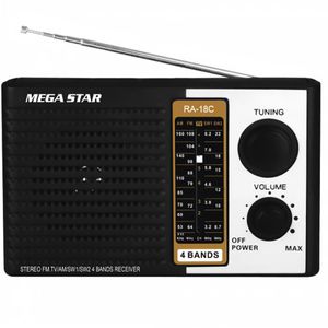 Radio Am/Fm A Pila Mega Star