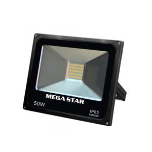 Reflector 50w 3000k negro mega star