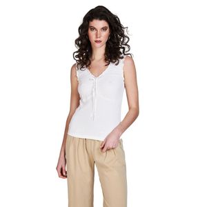 Remera S/M Blanco Dama Eclipse