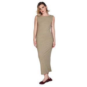 Vestido s/m beige dama eclipse