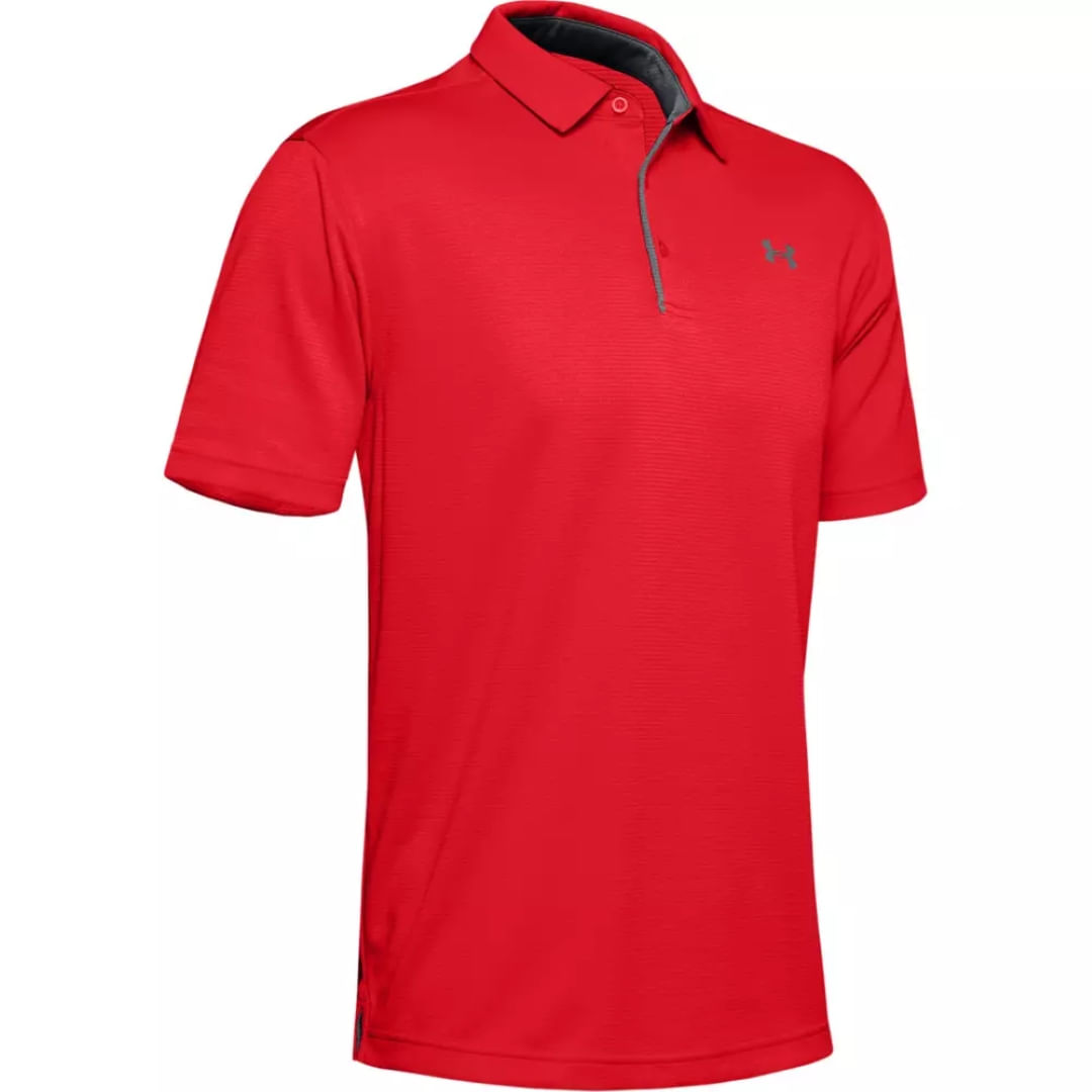 Remera Polo Rojo Tech Hombre Under Armour Unicentro Tienda Online