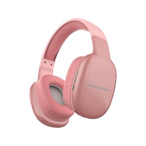 Auricular Bluetooth Rosado Grande Mega Star