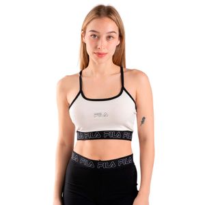 Top Blanca / Negro Branca Crop Gardenia Fila