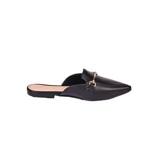 Mocasin negro mule tiare