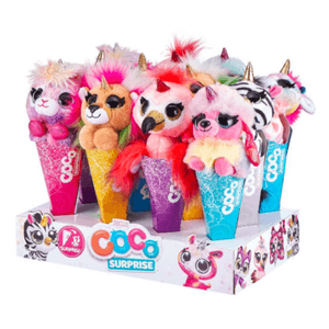 Coco surprise peluche en cono zuru