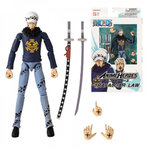 Bandai  heroes one piece - trafalgar law bandai