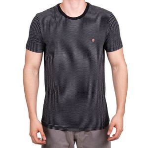 Remera Negro Raya Connection