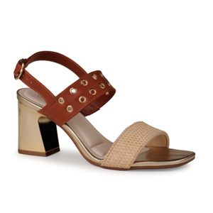 Sandalia Marron Coleccion Pecan Bebece