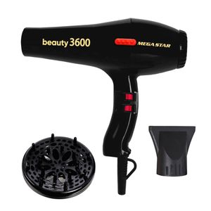 Secador Negro 220v 3600w Mega Star