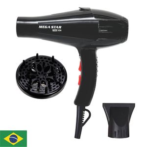 Secador profesional 8000w 110v negro mega star