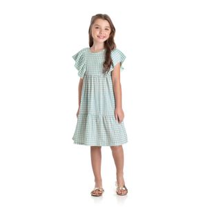 Vestido Tmx Verde Niña