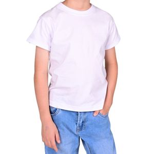 Remera De Manga Corta Modelo Basic Blanca Para Niño Stitches