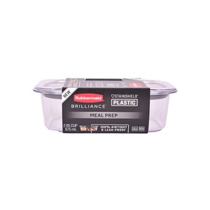 Brilliance meal pep con divisoria 675ml rubbermaid