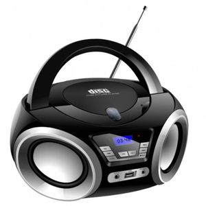 microsystem cd/radio/bt 1200w luces mega star