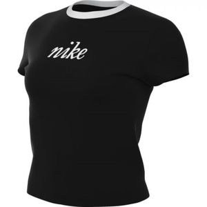 Remera Nike Negro Sportwear Mujer