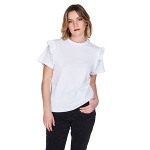 Remera M/C Blanco Dama Eclipse