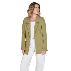 Blazer m/l verde dama eclipse