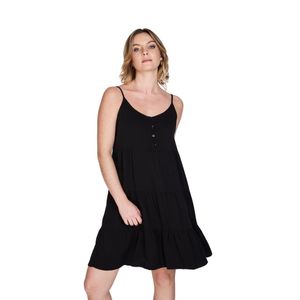 Vestido s/m negro dama eclipse