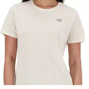 Remera Beige Essential Heathertech New Balance