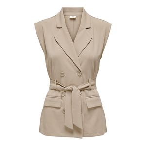 Chaleco Beige 124 Jacqueline De Yong