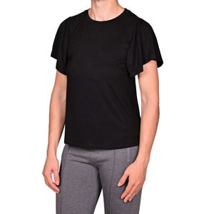 Remera manga corta negro dama tiare