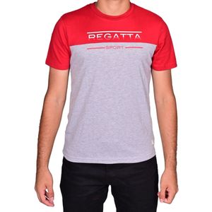 Remera m/c classic rojo niño regatta