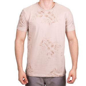 Remera khaki estamp. connection