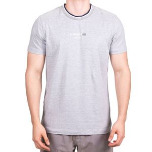 Remera Gris Mel. Estamp. Less Connection