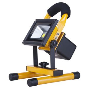 Reflector con bateria 10w amarillo mega star