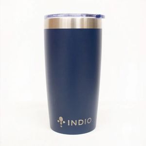 Vaso Termico Con Tapa Azul 500ml Indio