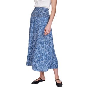 Pollera Azul Larga Dama Eclipse