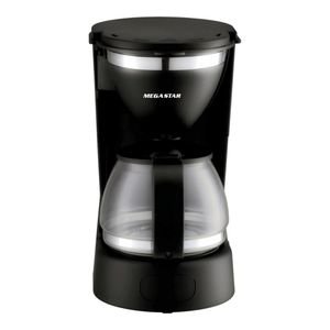 Cafetera electrica 0,75l 6 tazas 220v mega star