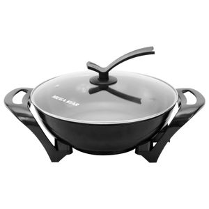 Cocina electrica 220v negro mega star