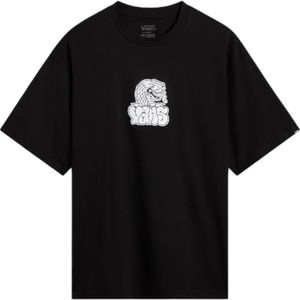 Remera manga corta negro masculino vans