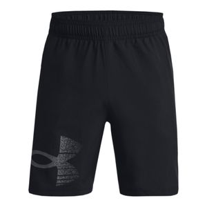 Short  Negro Woven Graphic Hombre Under Armour