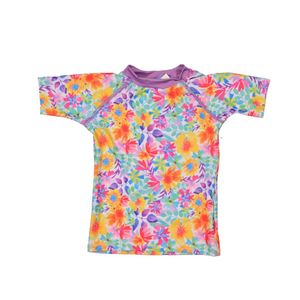 Remera M/C Flores Combinado Niña Stitches Kids