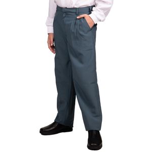 Pantalon con goma gris niño