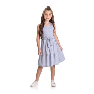 Vestido Azul Niña Tmx