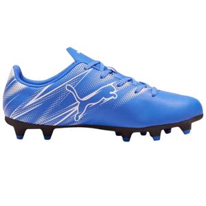 Botin campo infantil azul/blanco attacanto puma