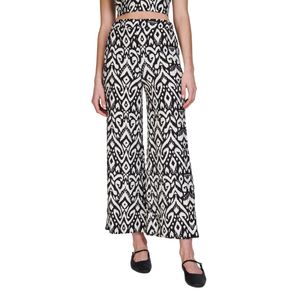 Pantalon Negro Estampado Dama Eclipse