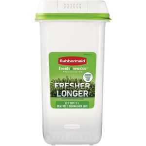 Recipiente fresh works 2.0 alto 3lts rubbermaid