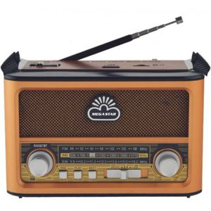 Radio bt/usb/fm/am/tf/tws 600w mega star