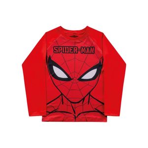 Remera manga larga rojo spiderman niño