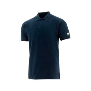 Remera azul polo cat