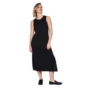 Vestido s/m negro dama eclipse