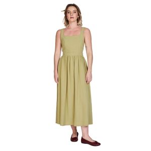 Vestido s/m verde dama eclipse