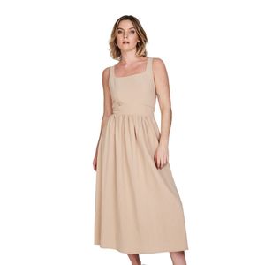 Vestido s/m beige dama eclipse