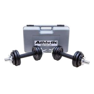 Maletin set de mancuernas  15kg athletic