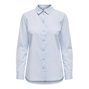 Camisa celeste rayas 124 jacqueline de yong